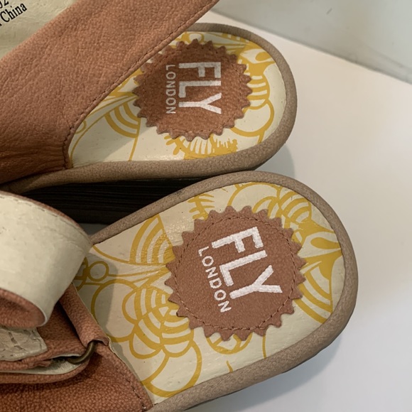 Fly London wedge sandals size 39/8 - Picture 6 of 13